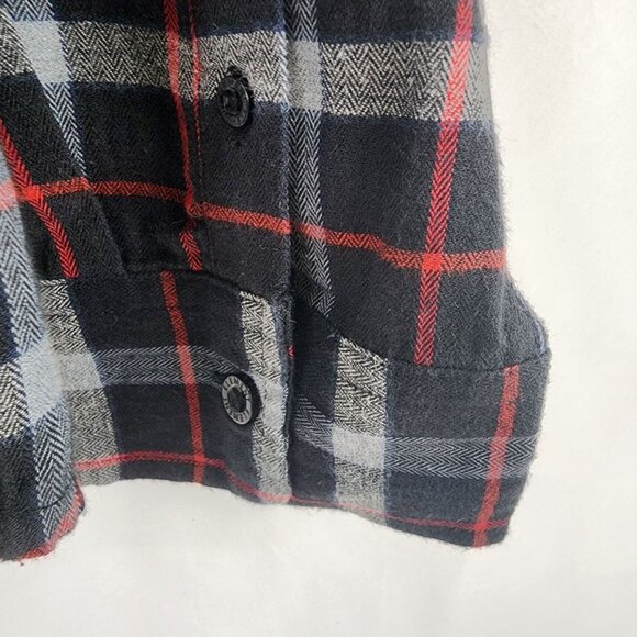 Element Mens XL Plaid Button-Up Flannel Shirt - Picture 10 of 13